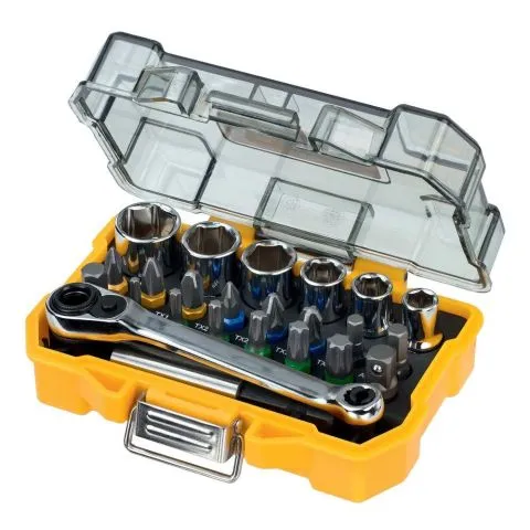 Begränsat erbjudande DT71516-QZ Dewalt Hylsnyckelsats 24 delar